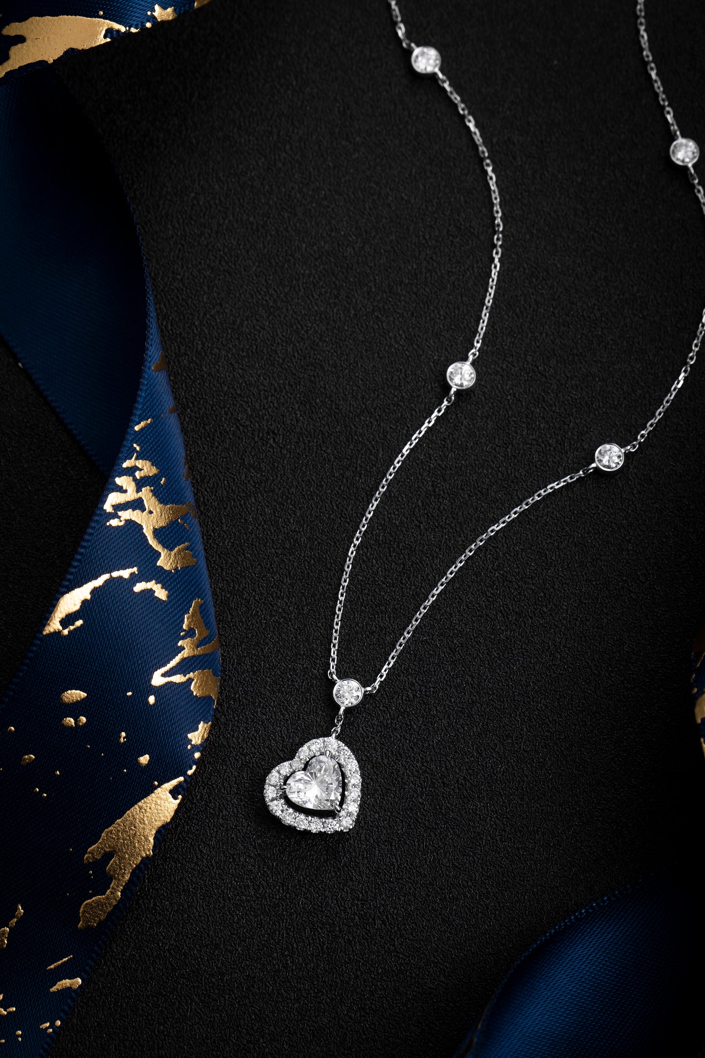 Lab Grown Diamond Necklace-ZBN0058