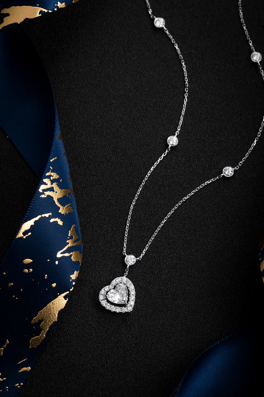 Lab Grown Diamond Necklace-ZBN0058