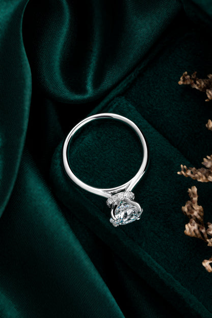 Lab Grown Diamond Ring-ZBR0196-2.00CT