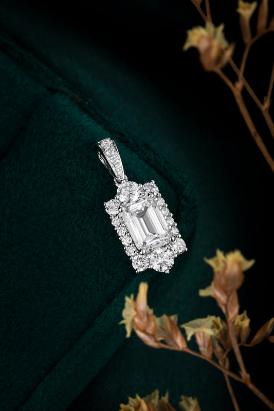 Lab Grown Diamond Pendant-ZBP0027