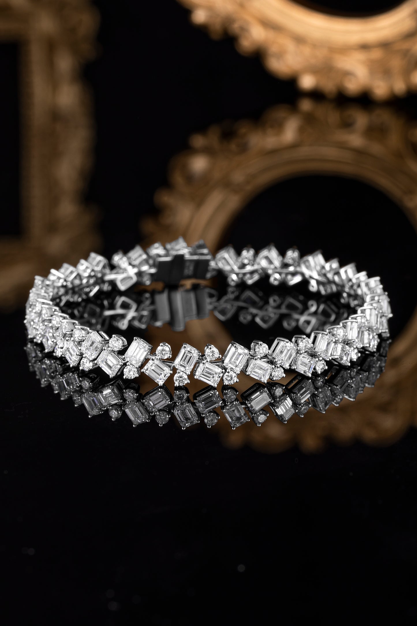 Lab Grown Diamond Bracelet-ZBB0015-3*4