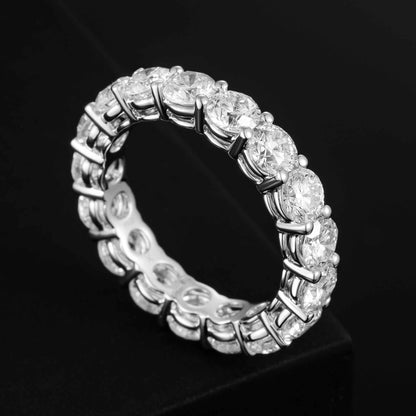 Lab Grown Diamond Ring-ZBR0015-3.8MM