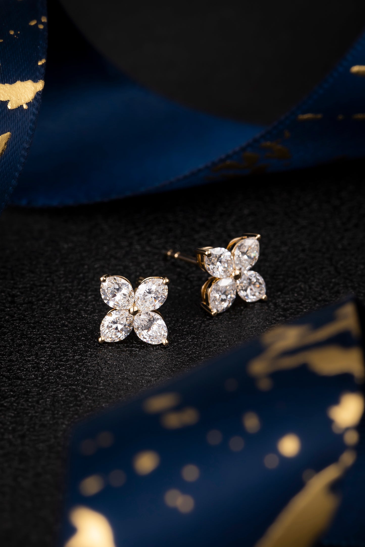 Lab Grown Diamond Earring-ZBE0186-Y