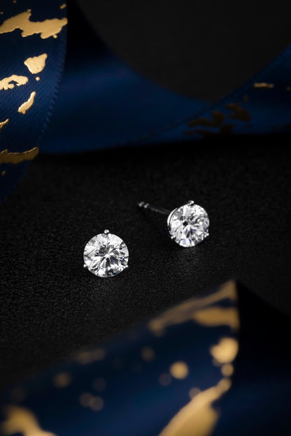 Lab Grown Diamond Earring-ZBE0181-0.4CT