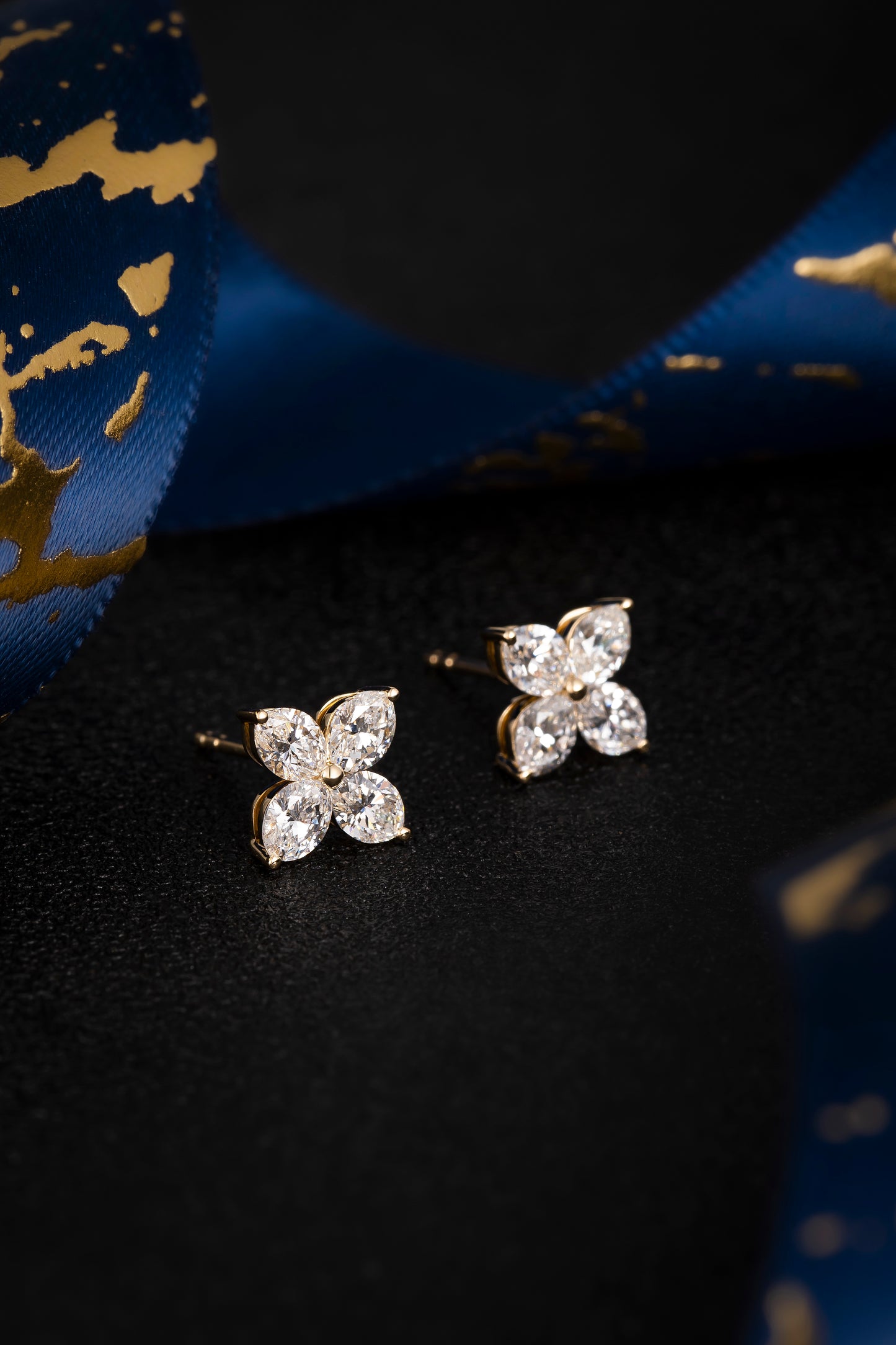 Lab Grown Diamond Earring-ZBE0186-Y