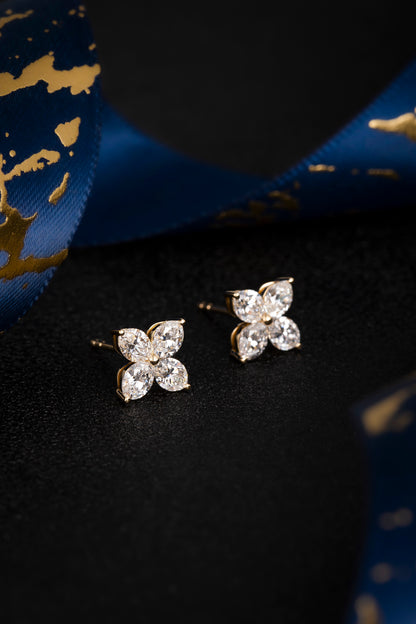 Lab Grown Diamond Earring-ZBE0186-Y