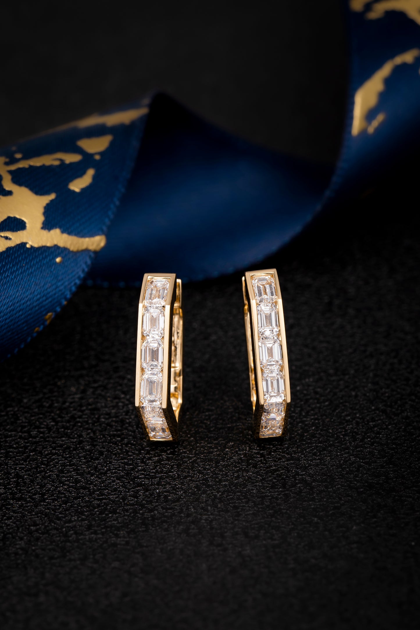 Lab Grown Diamond Earring-ZBE0179-Y