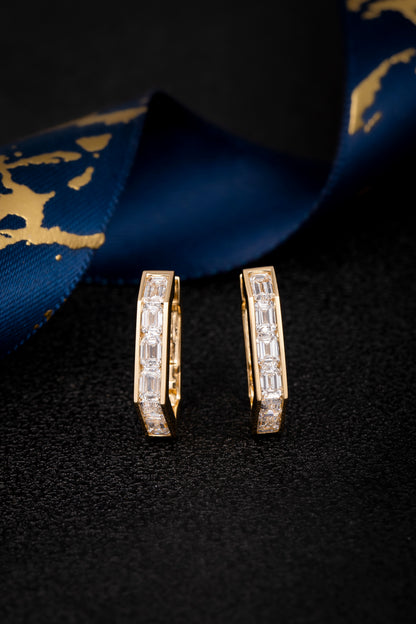 Lab Grown Diamond Earring-ZBE0179-Y