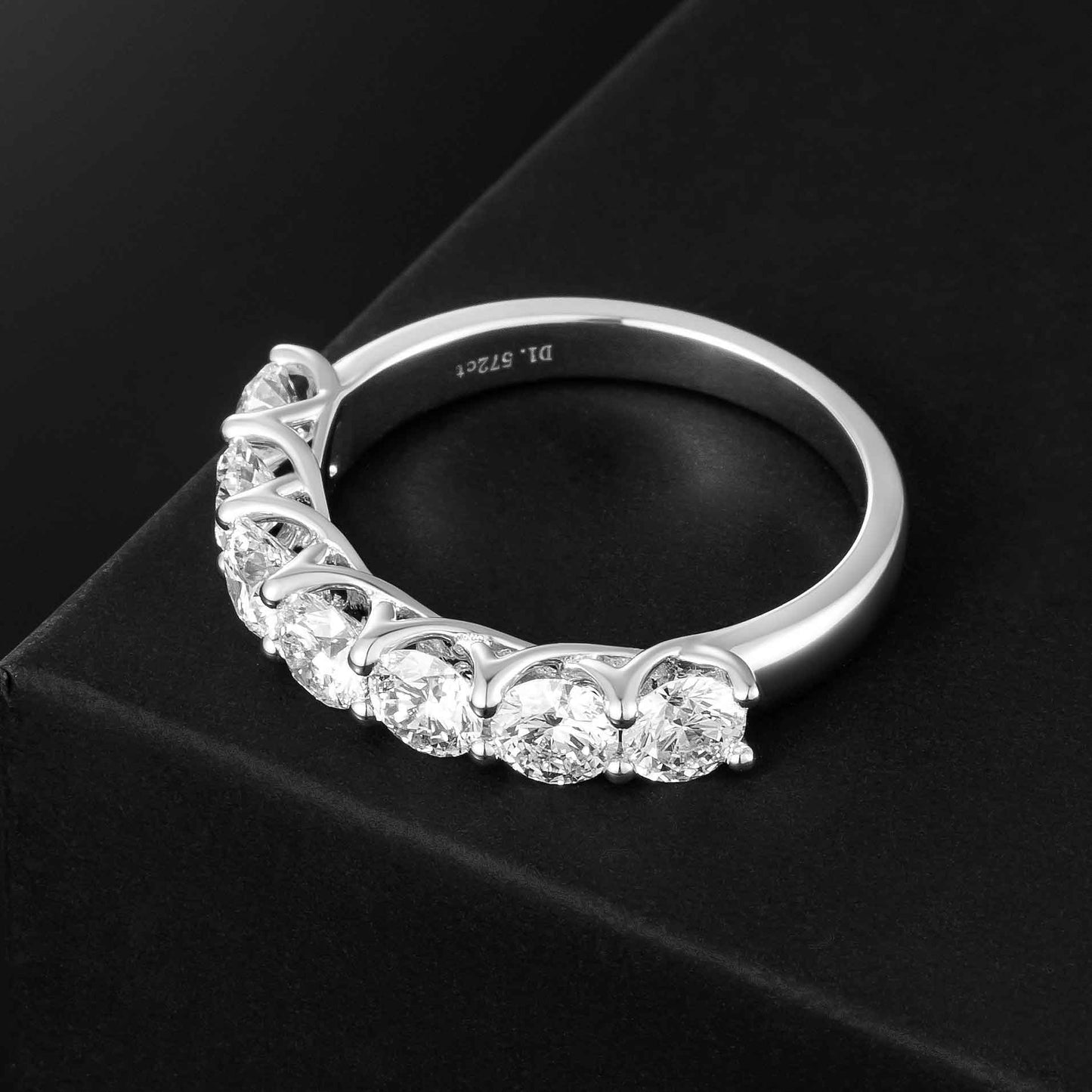 Lab Grown Diamond Ring-ZBR0017-3.8MM