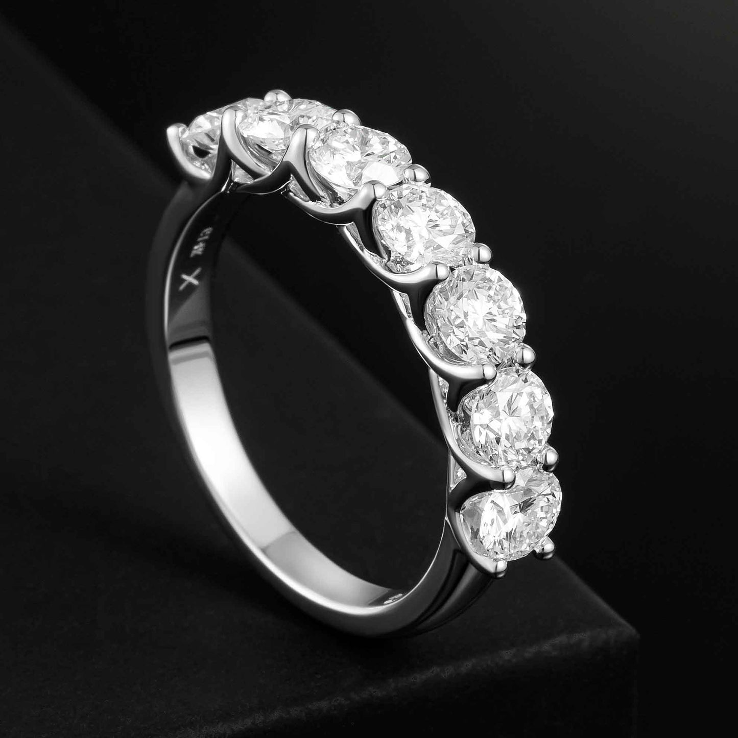 Lab Grown Diamond Ring-ZBR0017-3.8MM