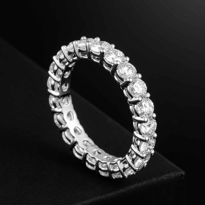 Lab Grown Diamond Ring-ZBR0015-2.9MM