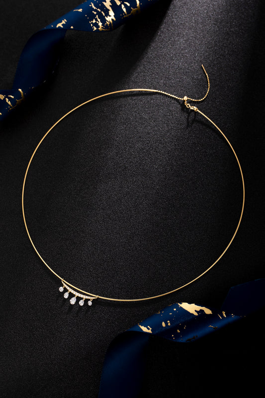 Lab Grown Diamond Necklace-ZBN0091