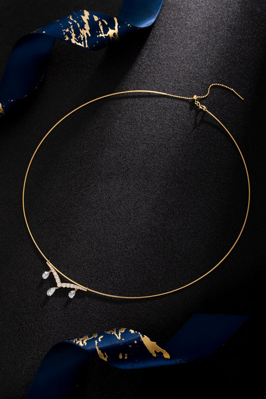 Lab Grown Diamond Necklace-ZBN0089