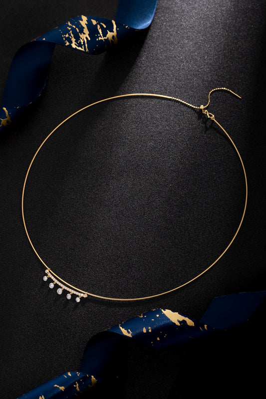 Lab Grown Diamond Necklace-ZBN0092