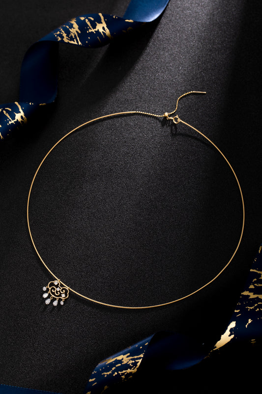 Lab Grown Diamond Necklace-ZBN0088