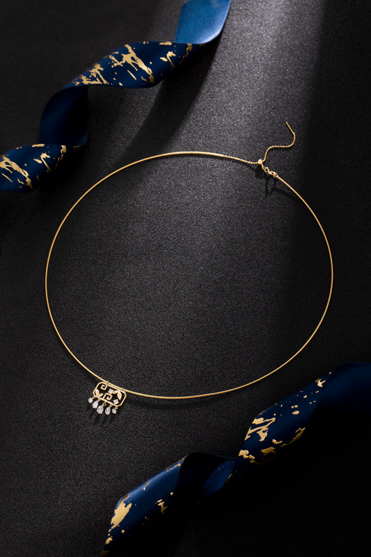 Lab Grown Diamond Necklace-ZBN0087