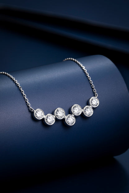 Lab Grown Diamond Necklace-ZBN0035-1Y