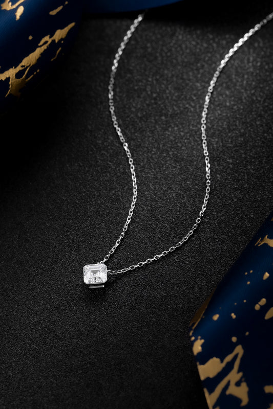 Lab Grown Diamond Necklace-ZBN0071-0.70CT