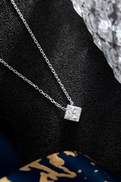 Lab Grown Diamond Necklace-ZBN0072-0.70CT