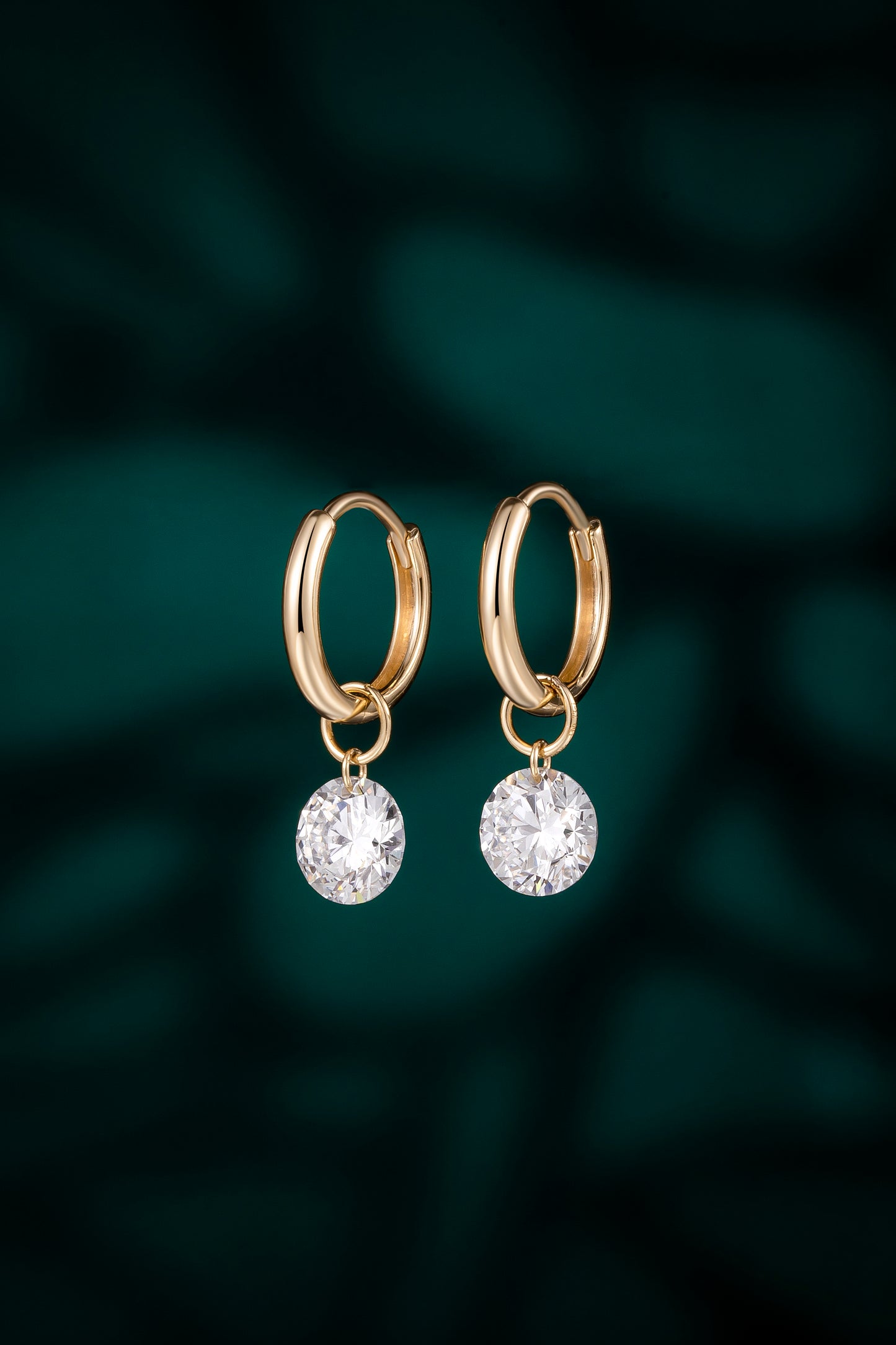 Lab Grown Diamond Earring-ZBE0191-0.50CT-Y