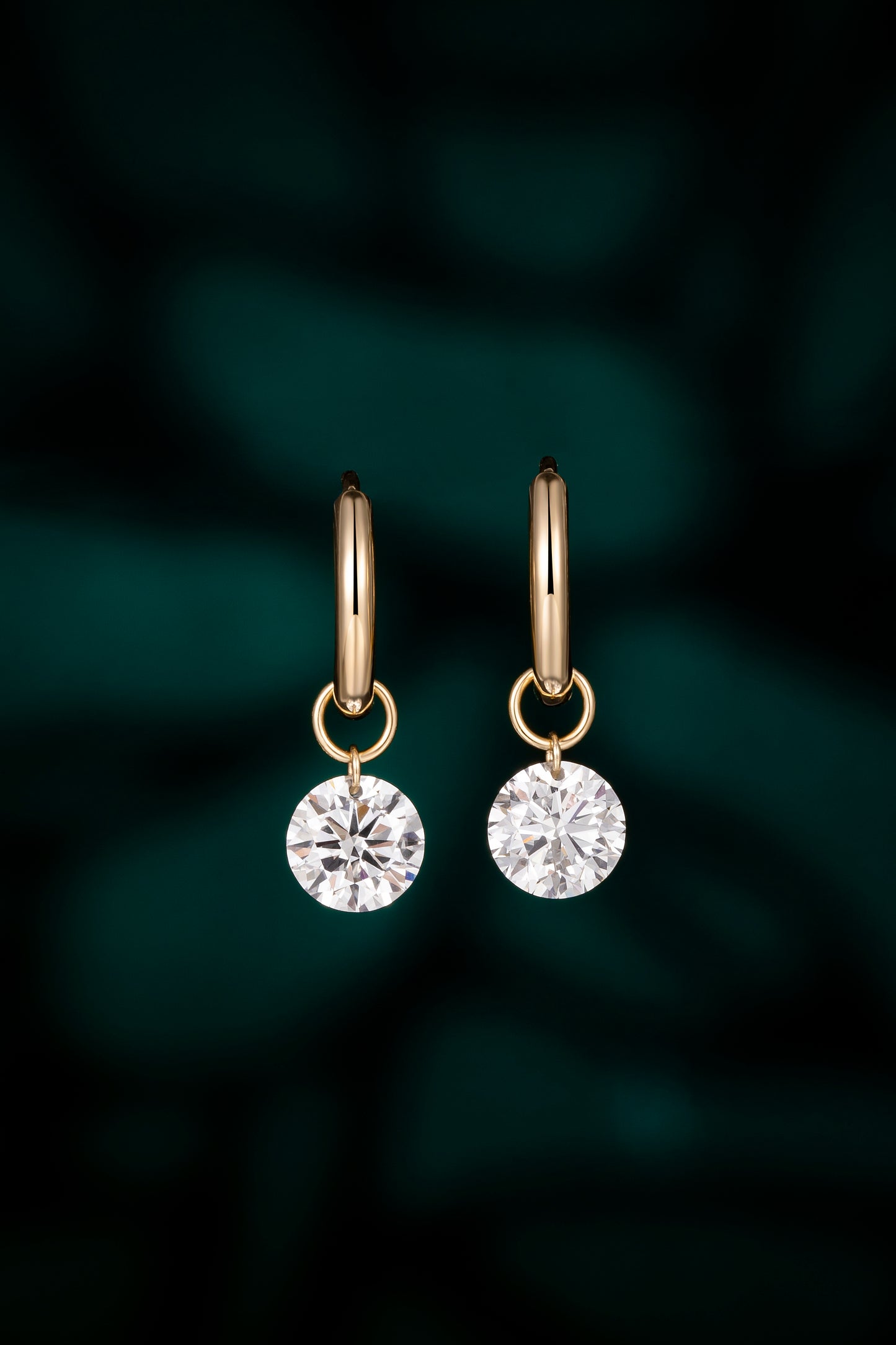 Lab Grown Diamond Earring-ZBE0191-0.50CT-Y