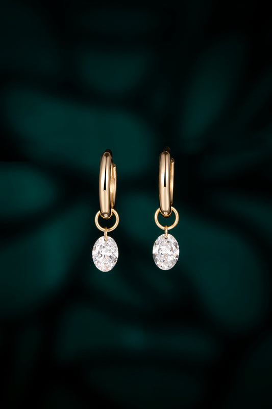 Lab Grown Diamond Earring-ZBE0190-0.30CT