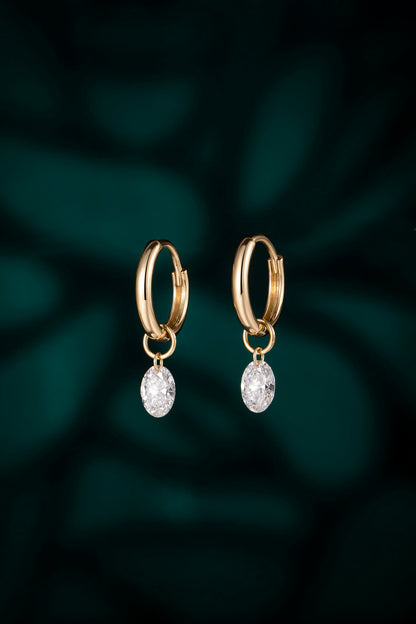 Lab Grown Diamond Earring-ZBE0190-0.30CT