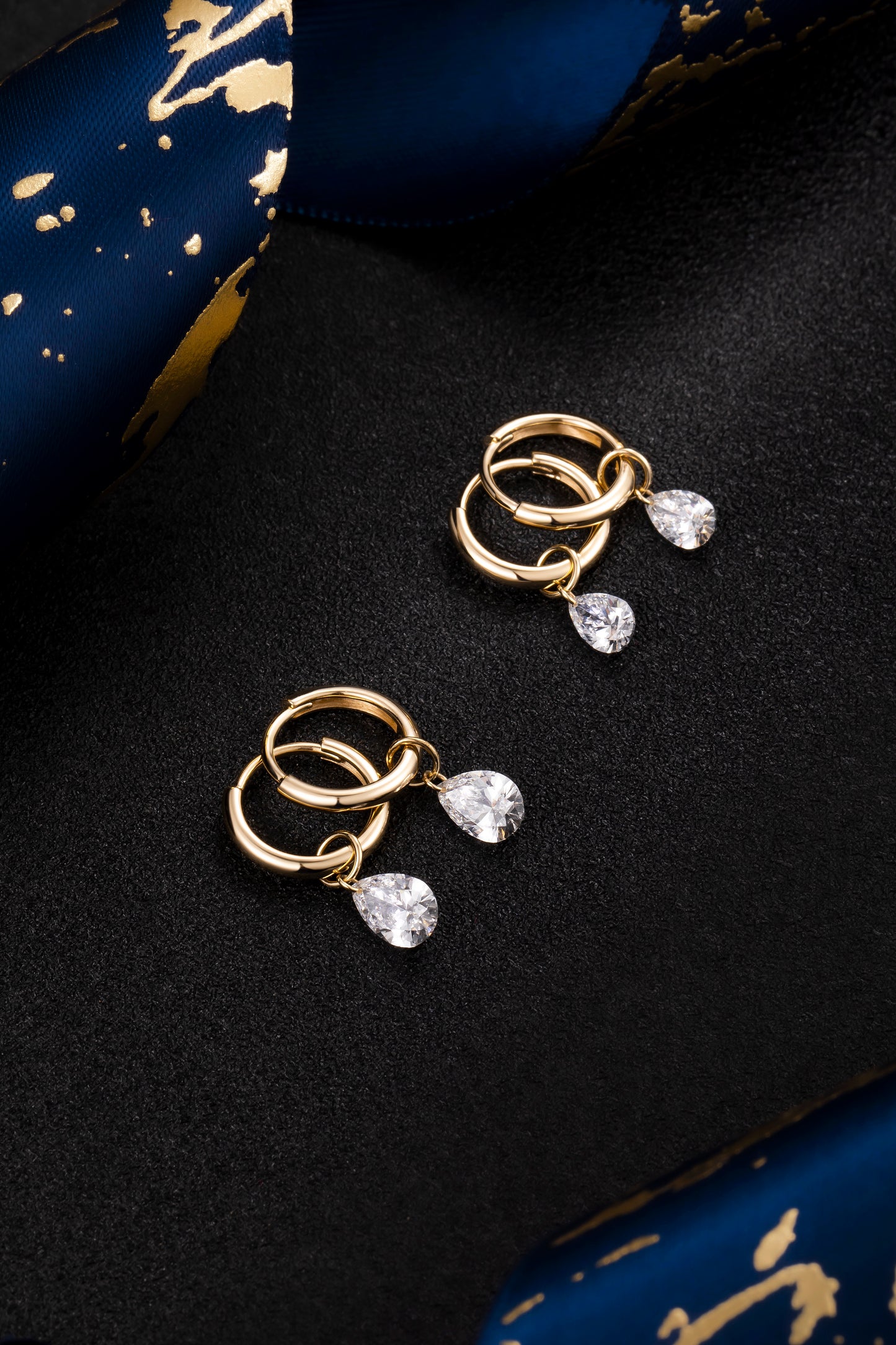 Lab Grown Diamond Earring-ZBE0189-0.30CT-Y