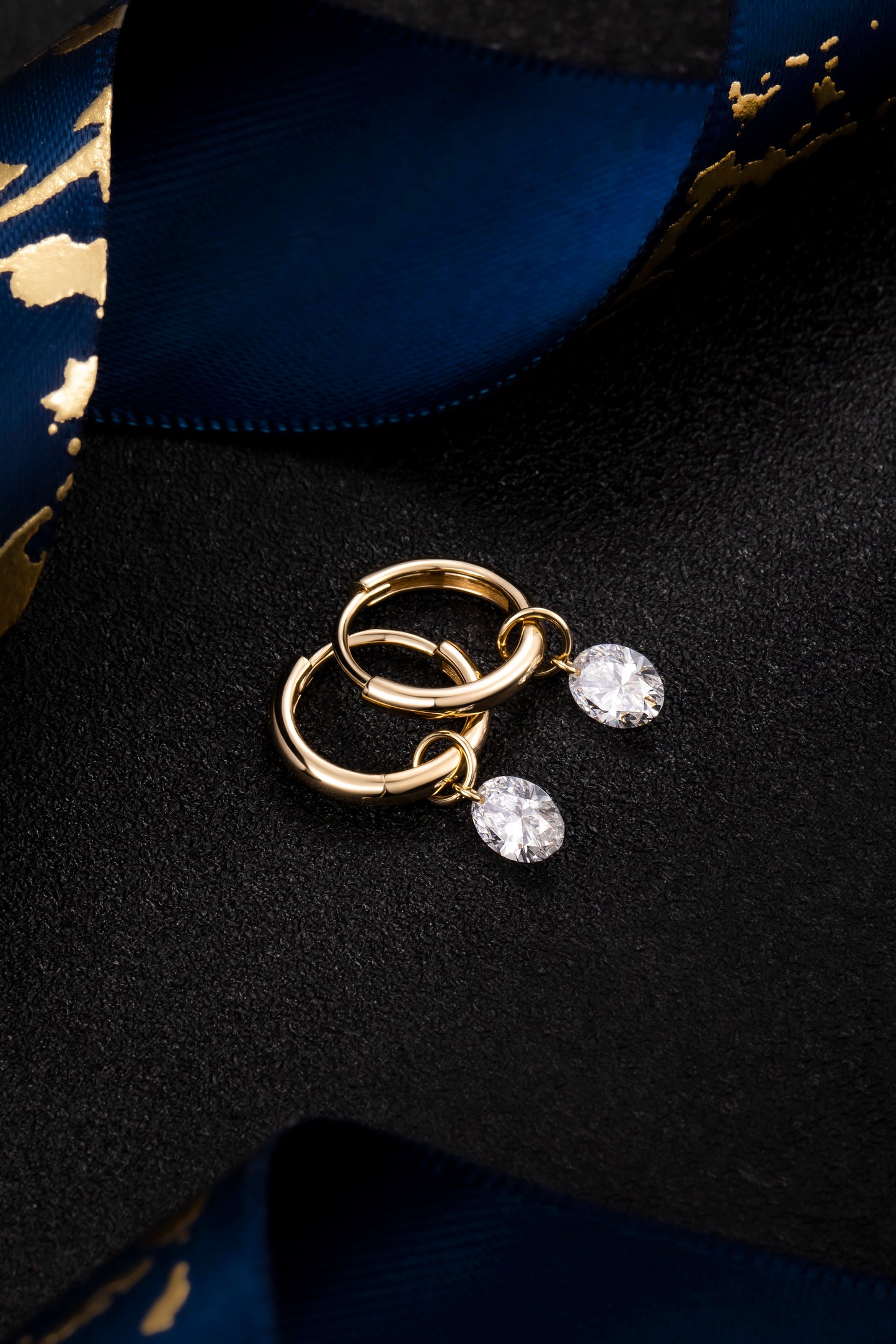 Lab Grown Diamond Earring-ZBE0190-0.30CT