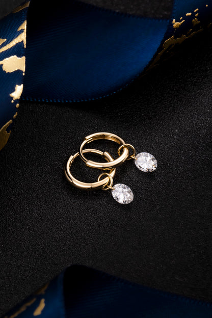 Lab Grown Diamond Earring-ZBE0190-0.30CT