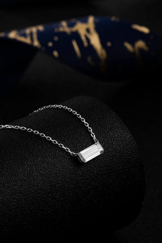 Lab Grown Diamond Necklace-ZBN0100