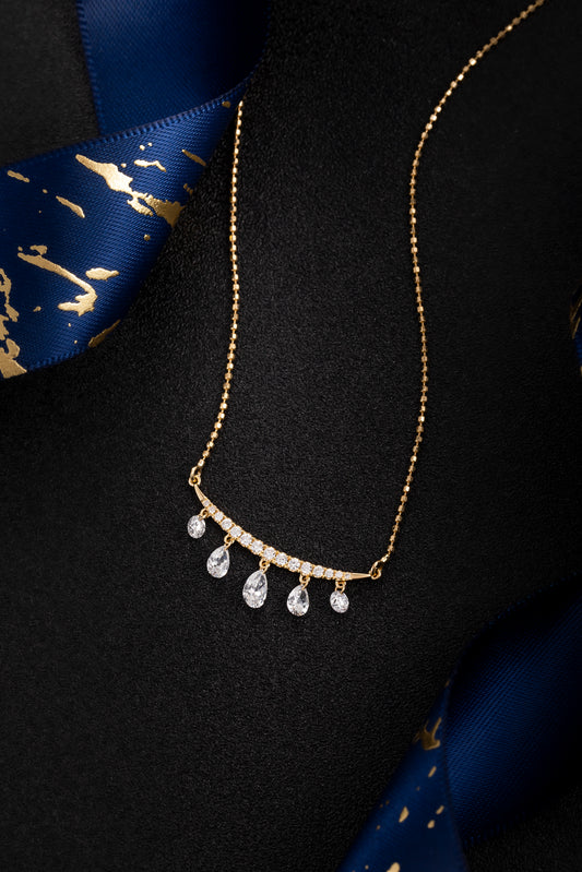Lab Grown Diamond Necklace-ZBN0091-1