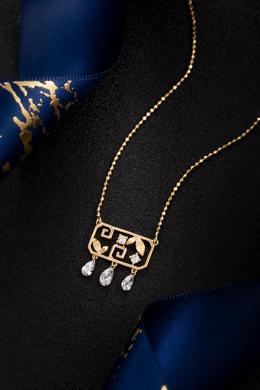 Lab Grown Diamond Necklace-ZBN0087-1