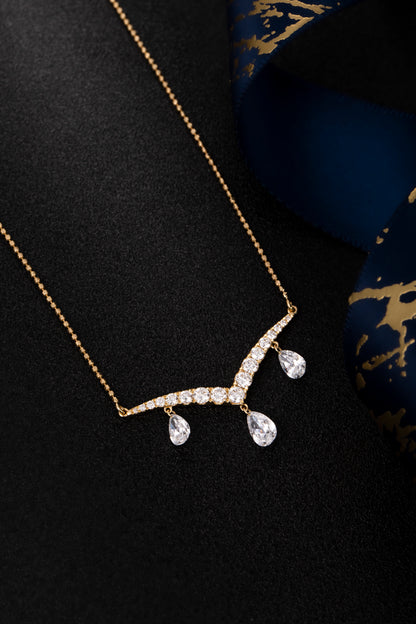 Lab Grown Diamond Necklace-ZBN0089-1