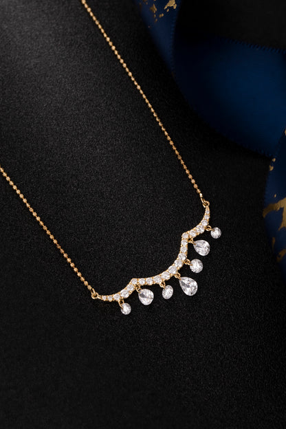 Lab Grown Diamond Necklace-ZBN0090-1
