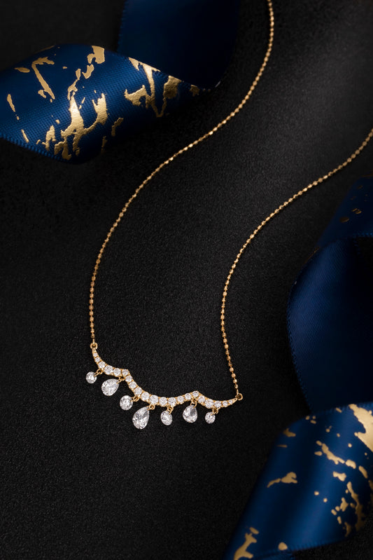Lab Grown Diamond Necklace-ZBN0090-1