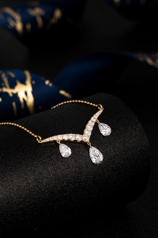 Lab Grown Diamond Necklace-ZBN0089-1