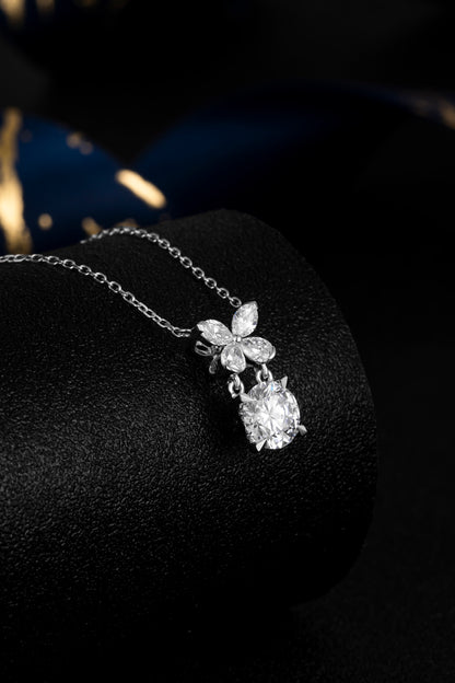 Lab Grown Diamond Necklace-ZBN0107