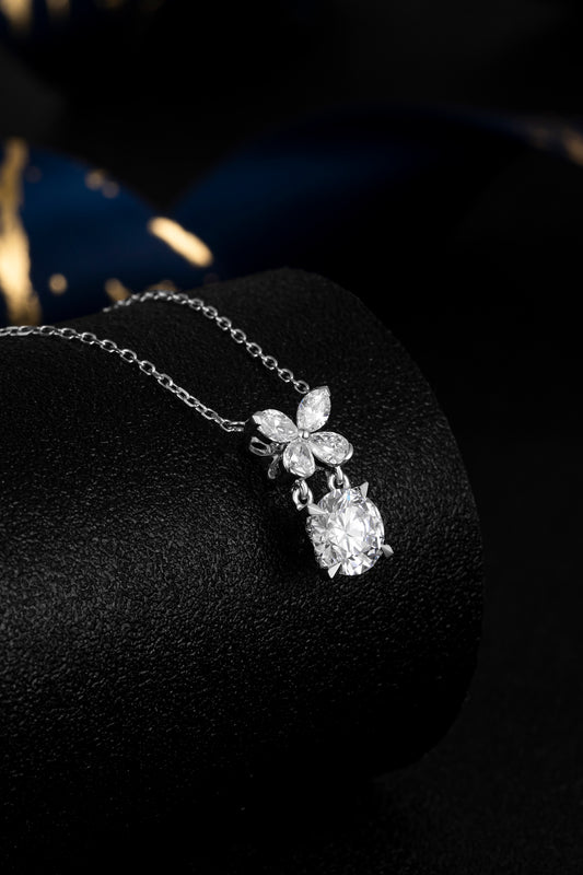 Lab Grown Diamond Necklace-ZBN0107