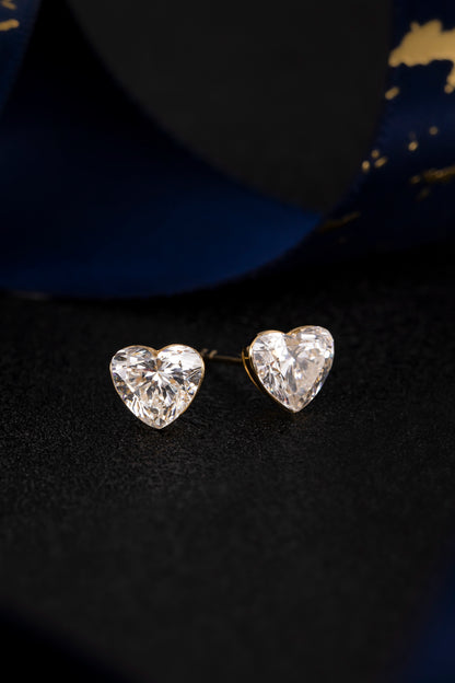 Lab Grown Diamond Earring-ZBE0145-0.70CT Y