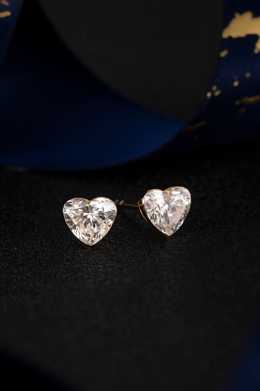 Lab Grown Diamond Earring-ZBE0145-0.70CT Y