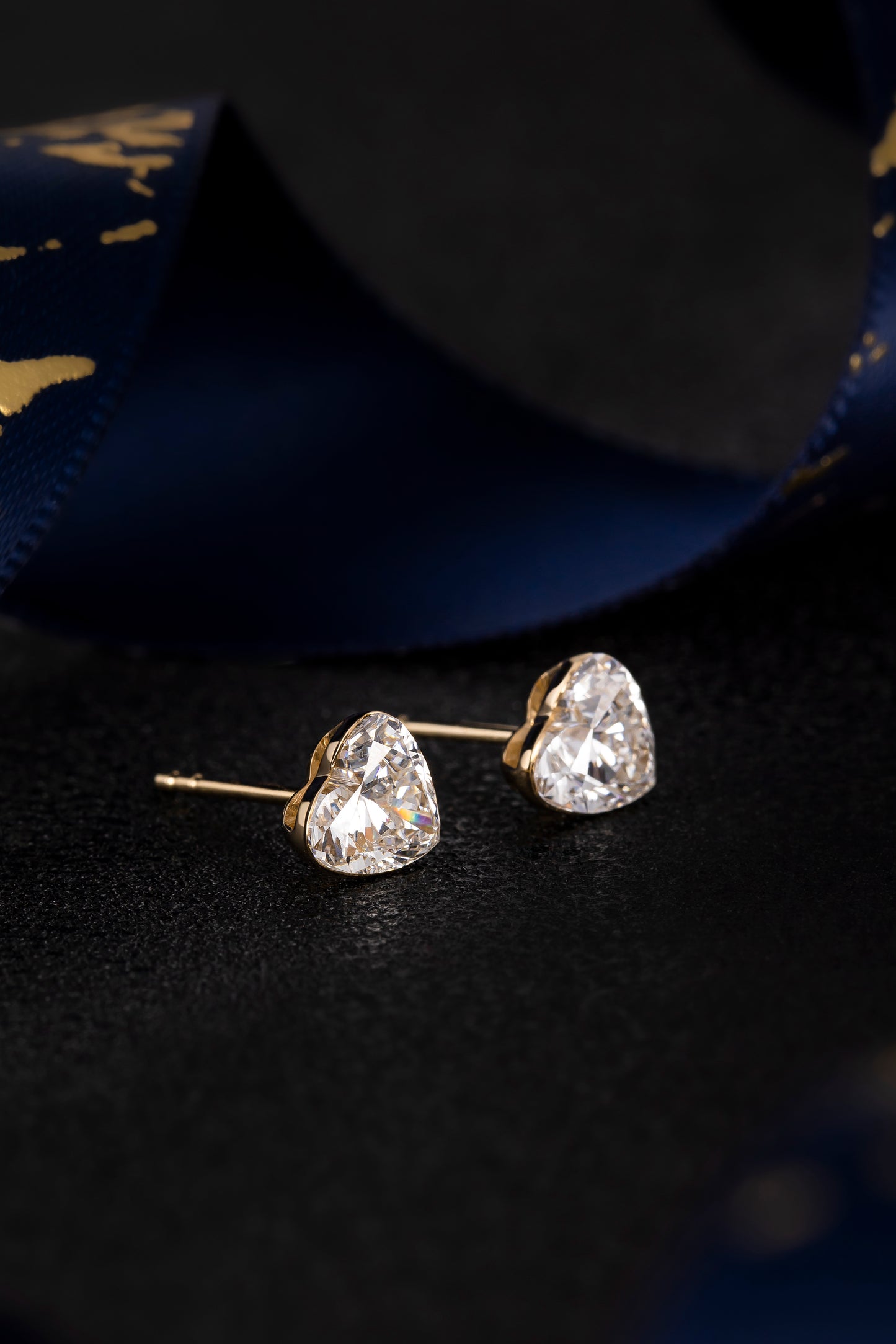 Lab Grown Diamond Earring-ZBE0145-0.70CT Y