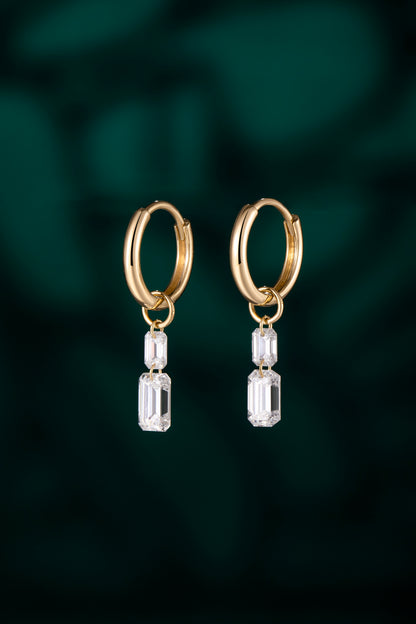 Lab Grown Diamond Earring-ZBE0192-0.16CT