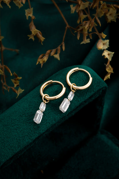 Lab Grown Diamond Earring-ZBE0192-0.16CT