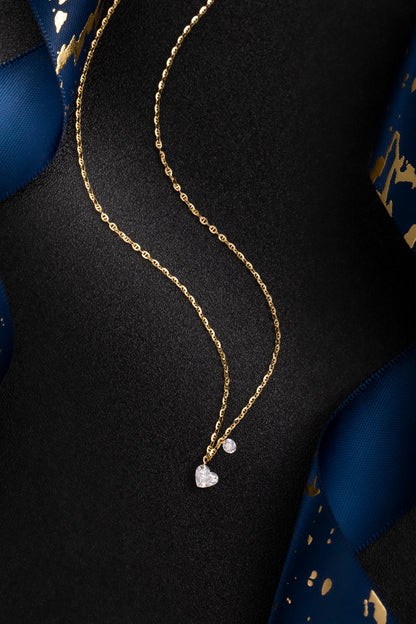 Lab Grown Diamond Necklace-ZBN0104