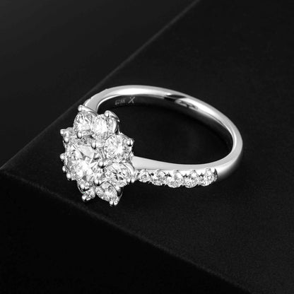 Lab Grown Diamond Ring-ZBR0011-1.00CT