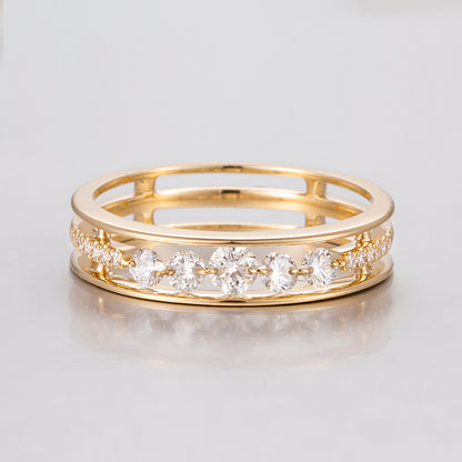 Lab Grown Diamond Ring-ZBR0292
