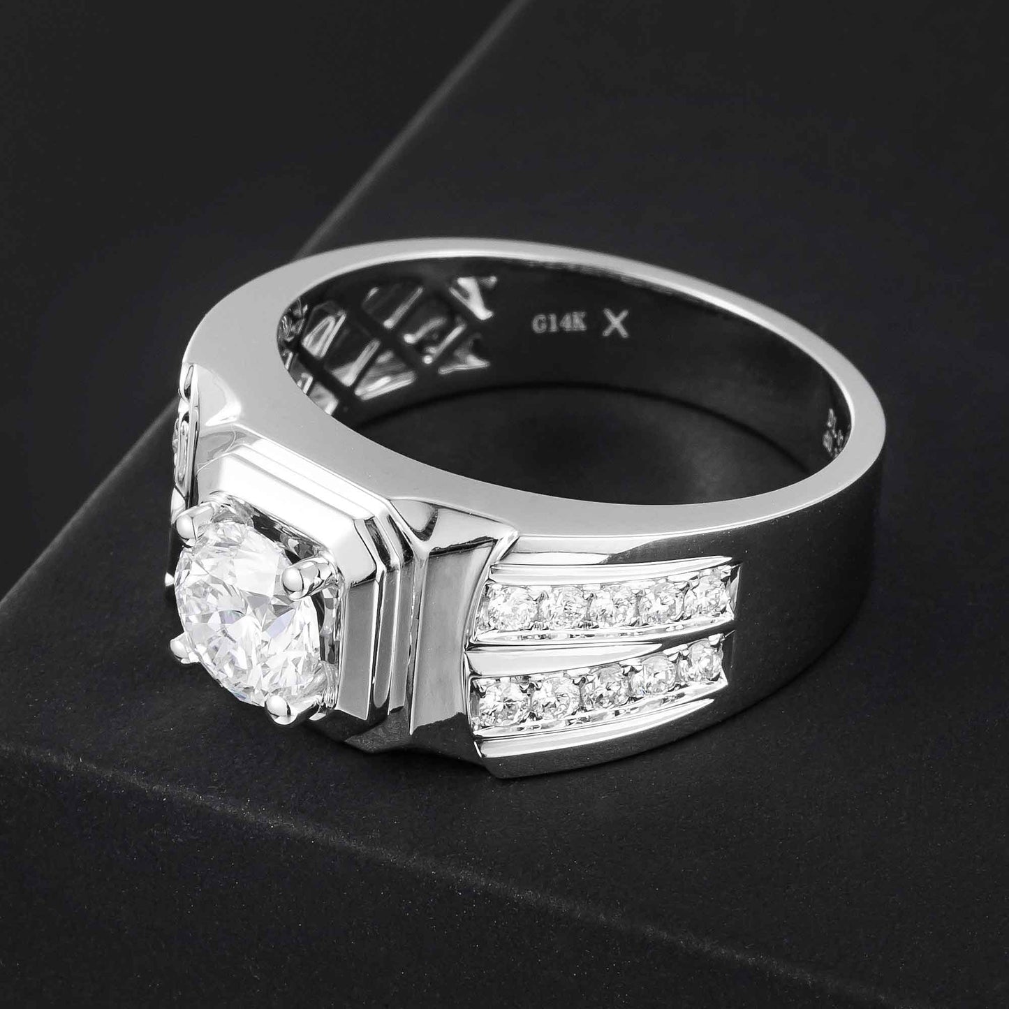 Lab Grown Diamond Ring-ZBRM0006