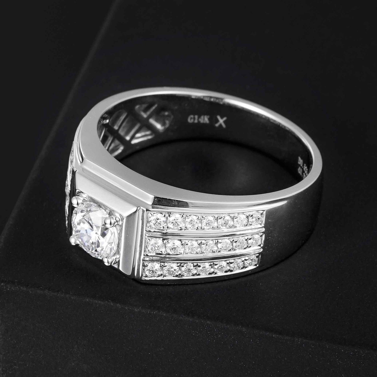 Lab Grown Diamond Ring-ZBRM0007