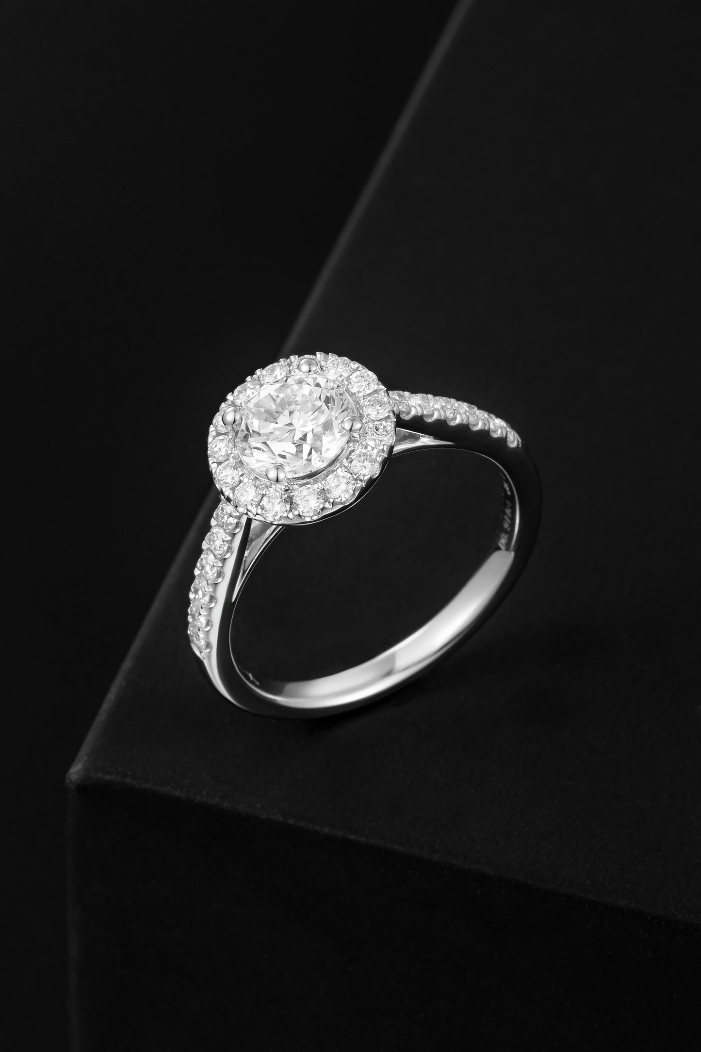 Lab Grown Diamond Ring-ZBR0003-1.00CT